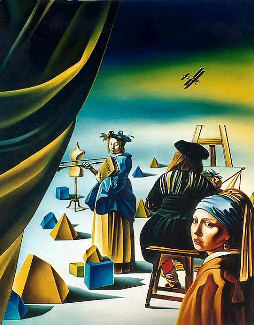 Marc Verat - Hommage à l'Atelier du Peintre de Veermer