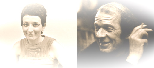 Gilles Deleuze et Hélène Cixous dans les années 70