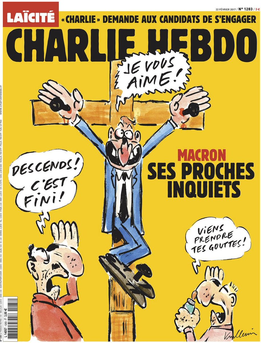 Couverture de Charlie Hebdo n°1283.